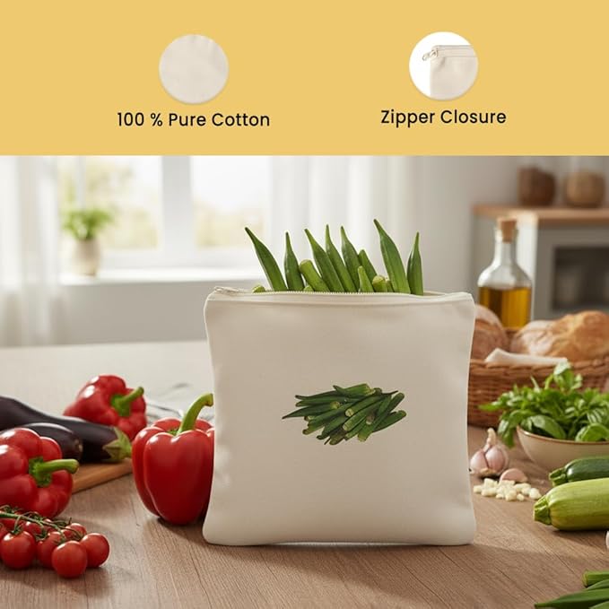 Reusable Vegetable Cotton Storage Bags